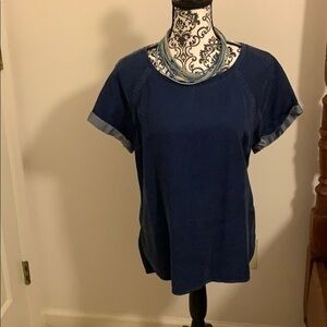 Anthropologie chambray shirt size small